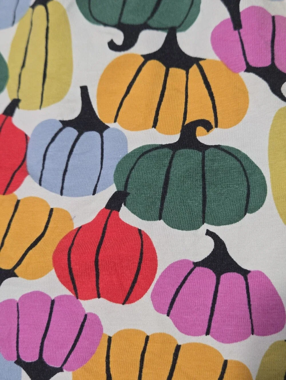 Hanna Anderson Girls Fall pumpkin Skater Dress, colorful pumpkin patch kid 120 S